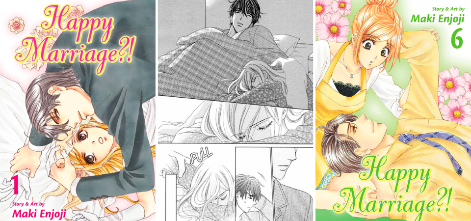 Happy Marriage?! manga panels covers