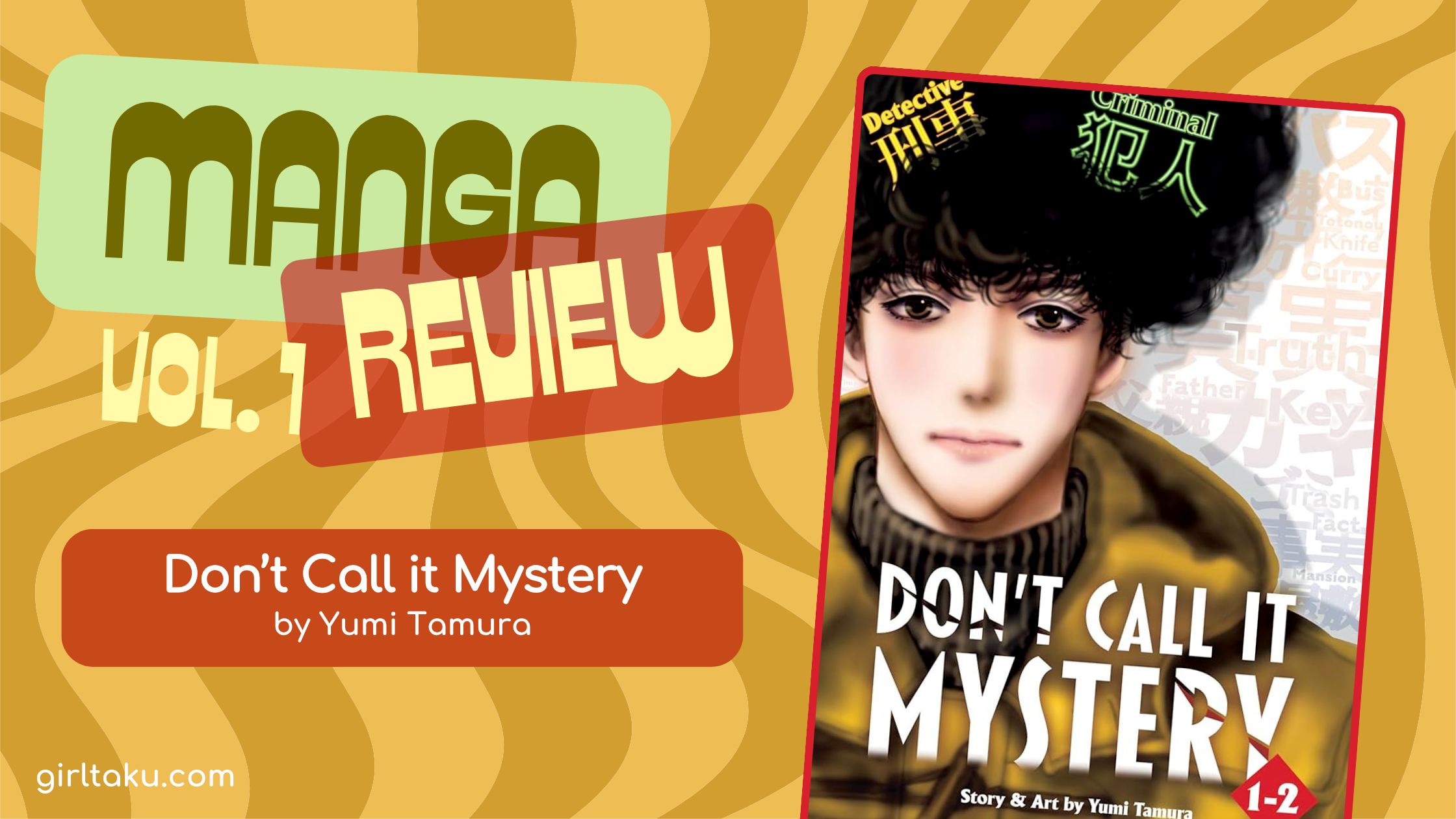 Dont Call it Mystery Manga Review Girltaku