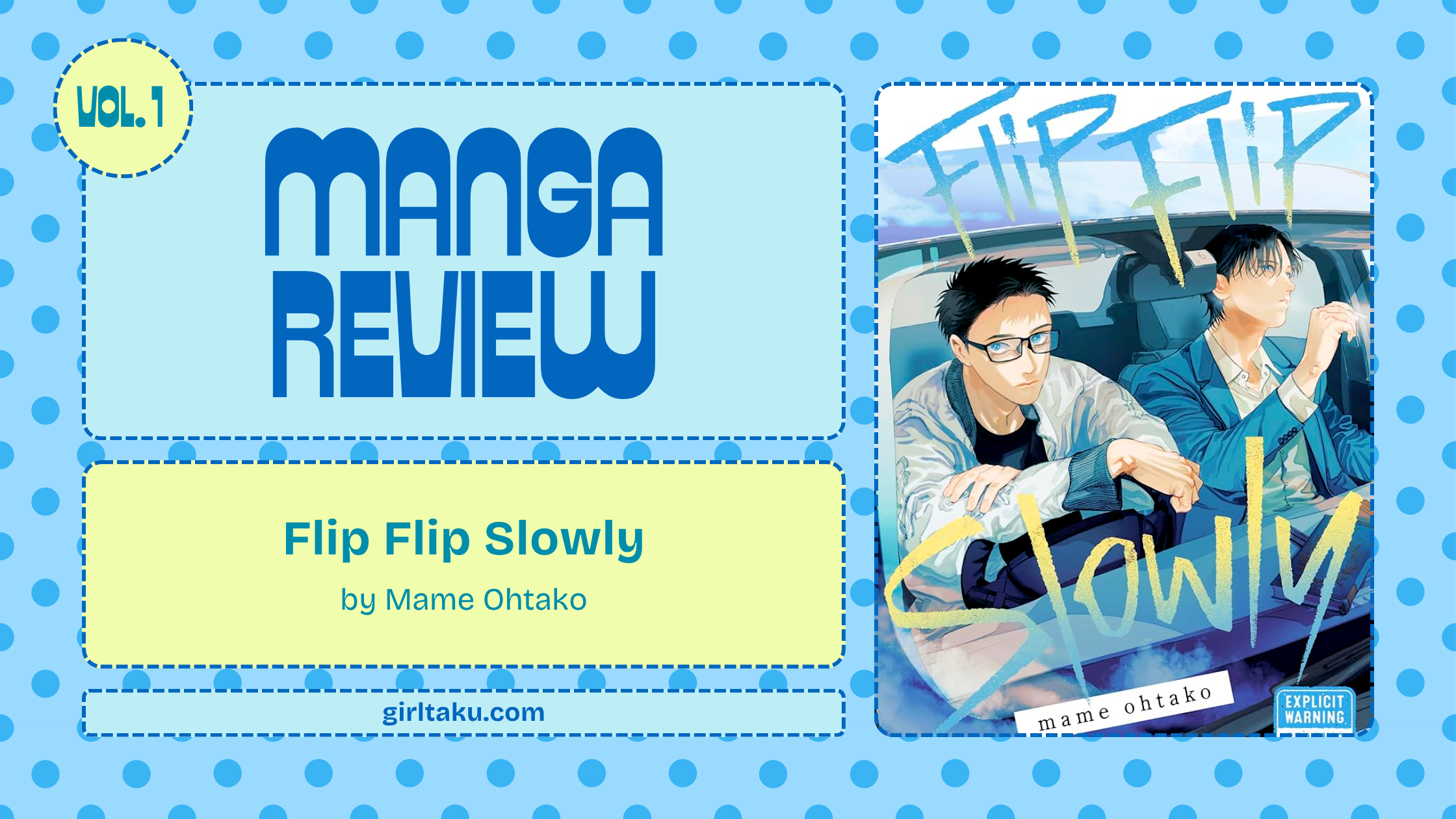 flip flip slowly manga review girltaku
