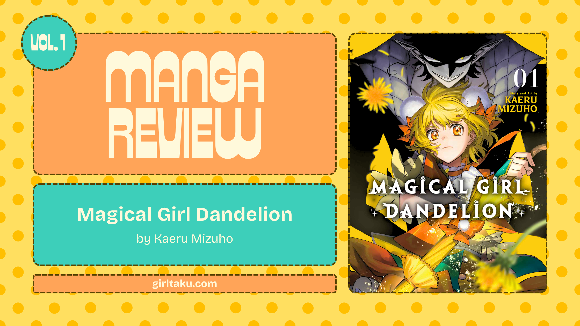 magical girl dandelion girltaku manga review