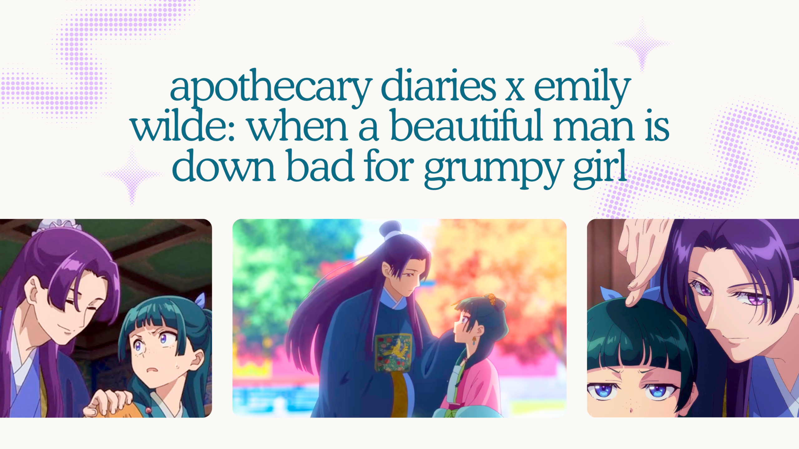 Apothecary Diaries x Emily Wilde Girltaku