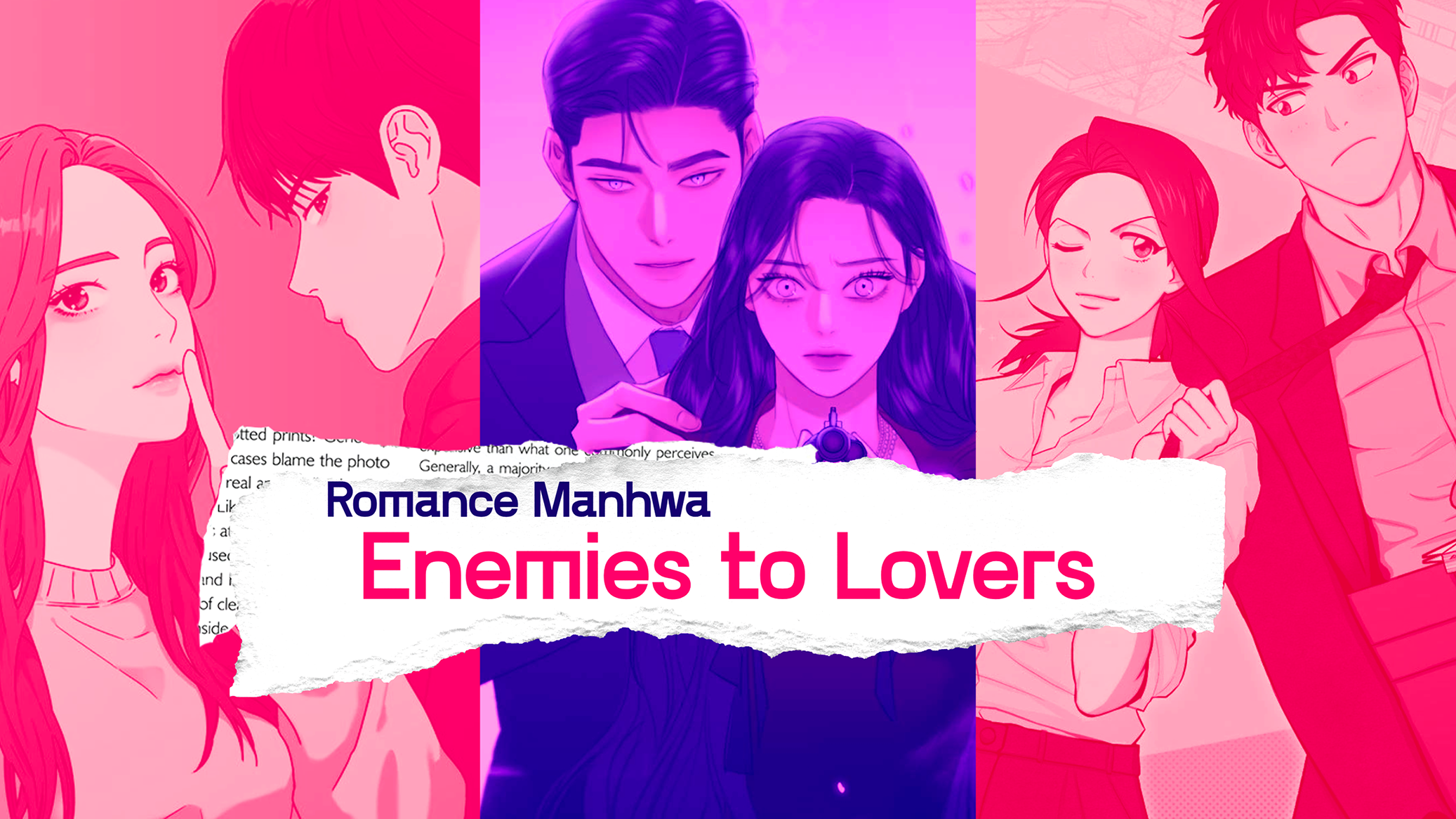 Romance Manhwa Enemies to lovers girltaku