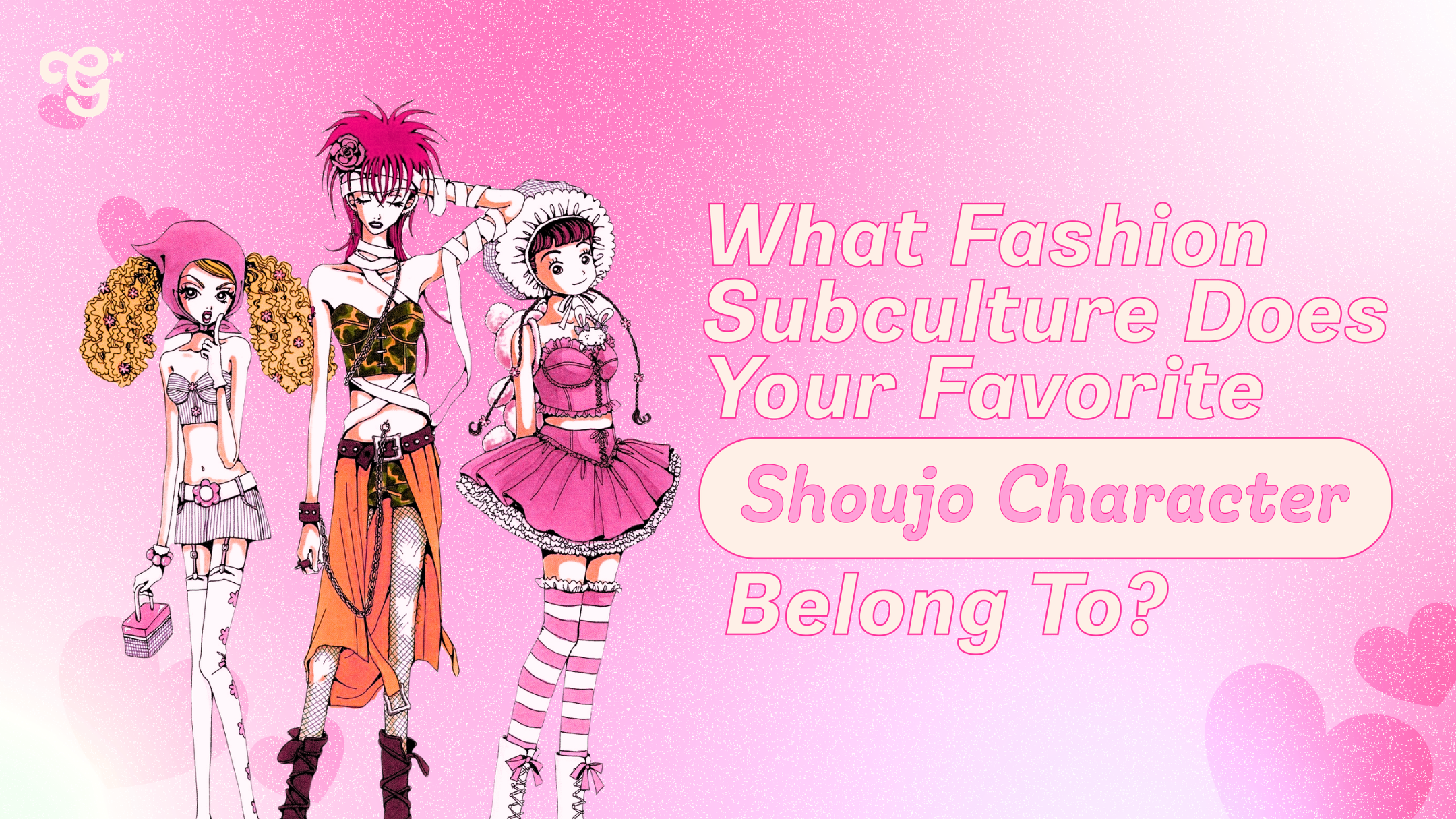 Fashion subcultures shoujo characters